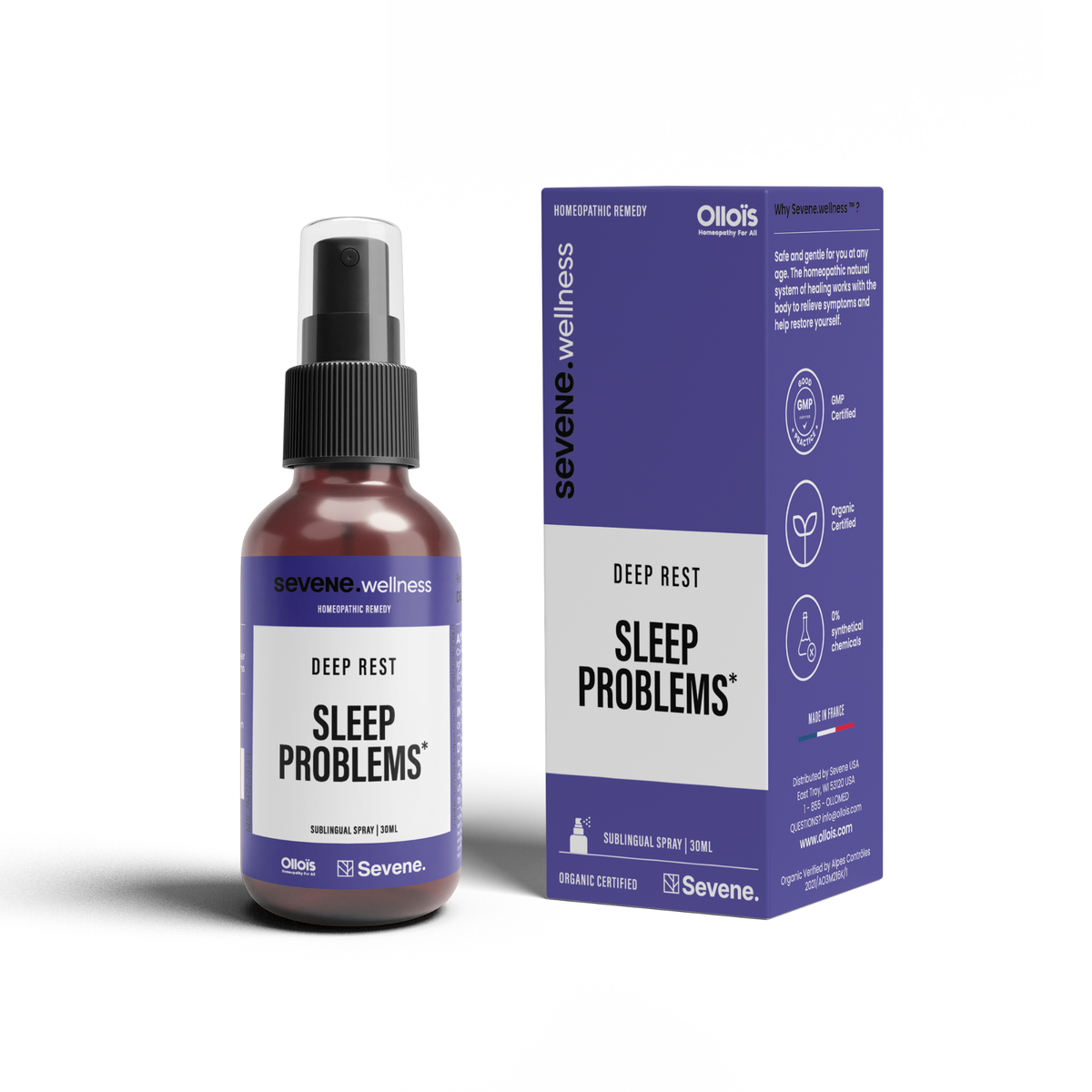 Deep Rest – Homeopathic Spray for Sleep Disturbances