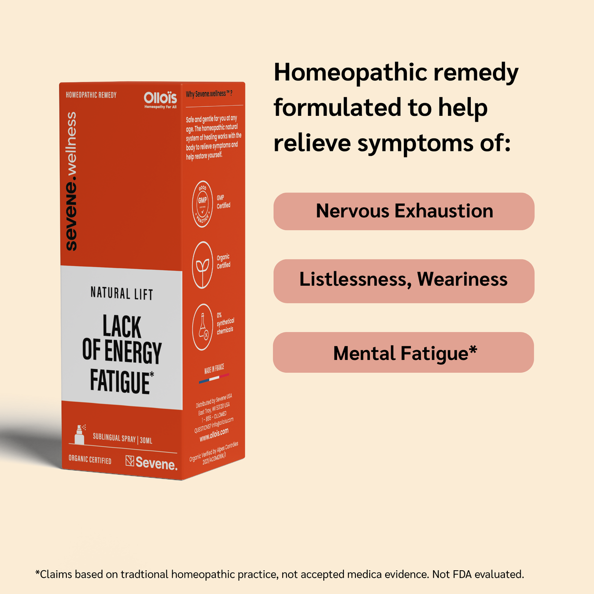 Natural Lift - Lack of Energy & Fatigue