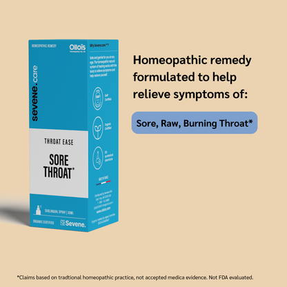 Throat Ease – Homeopathic Spray for Sore Throat Relief