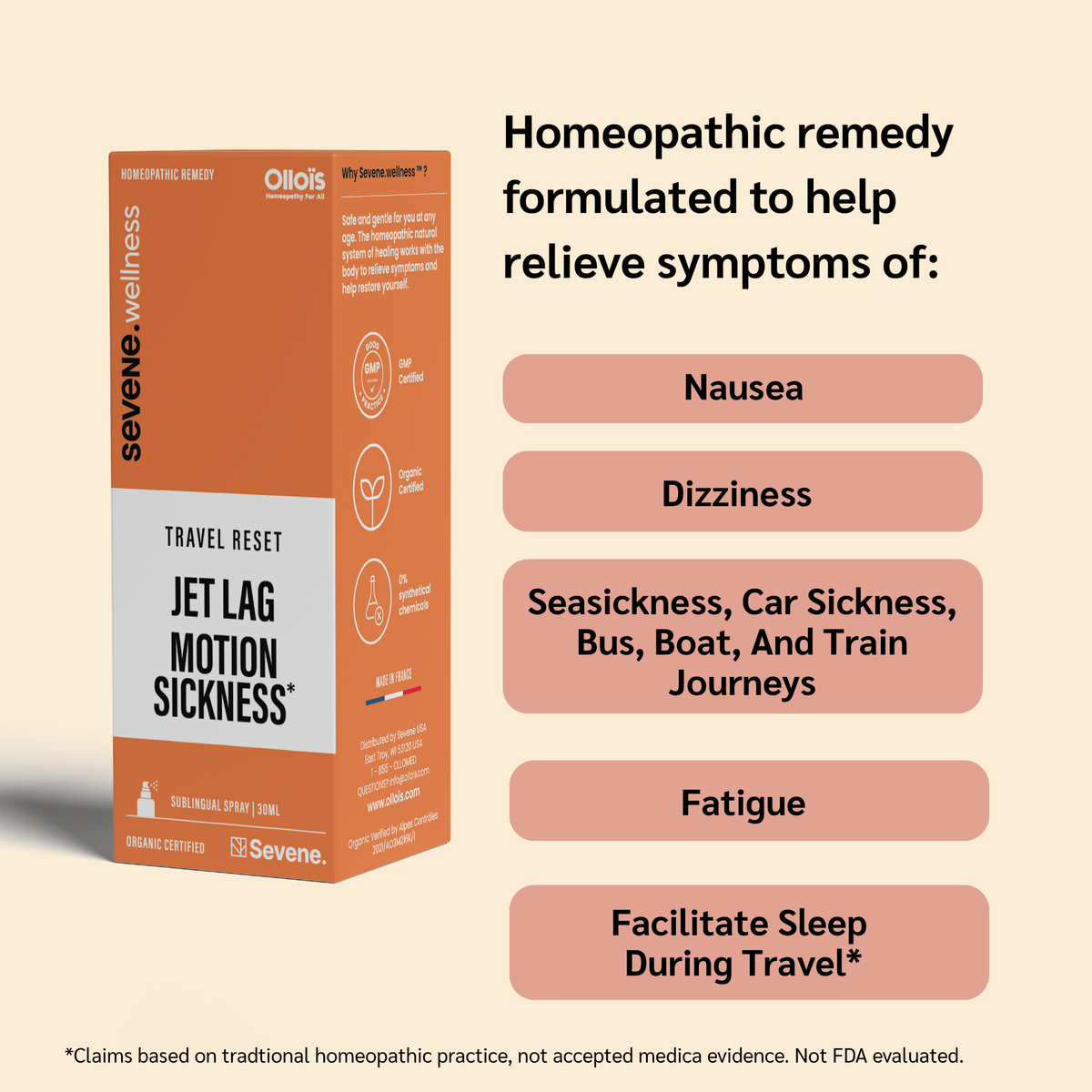 Travel Reset – Homeopathic Spray for Motion Sickness & Travel Discomfort