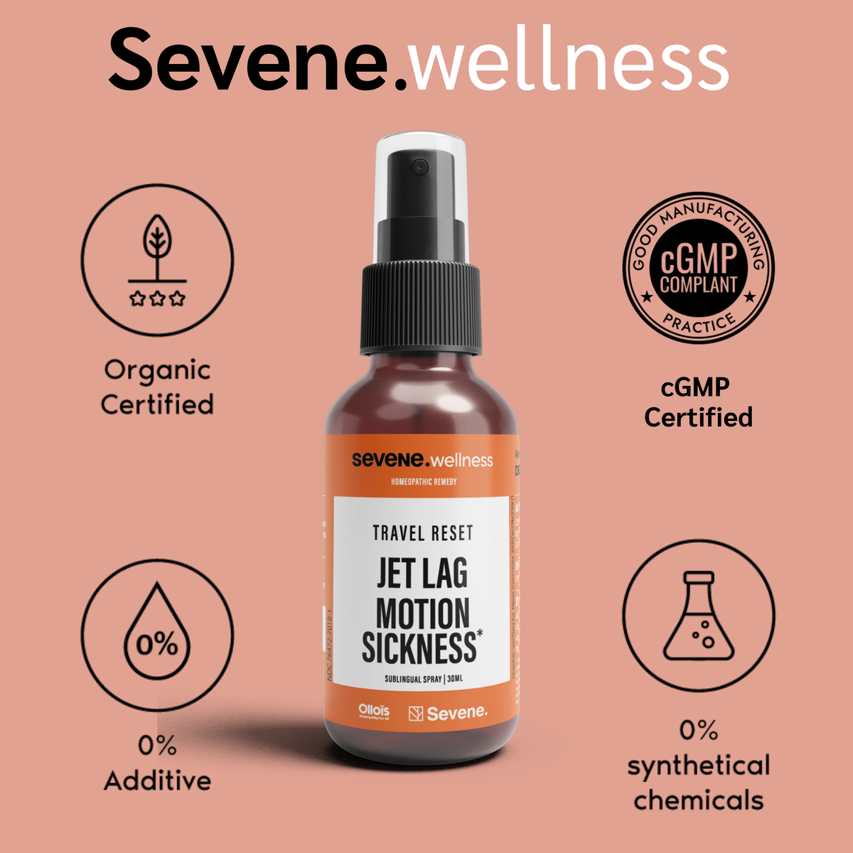 Travel Reset – Homeopathic Spray for Motion Sickness & Travel Discomfort