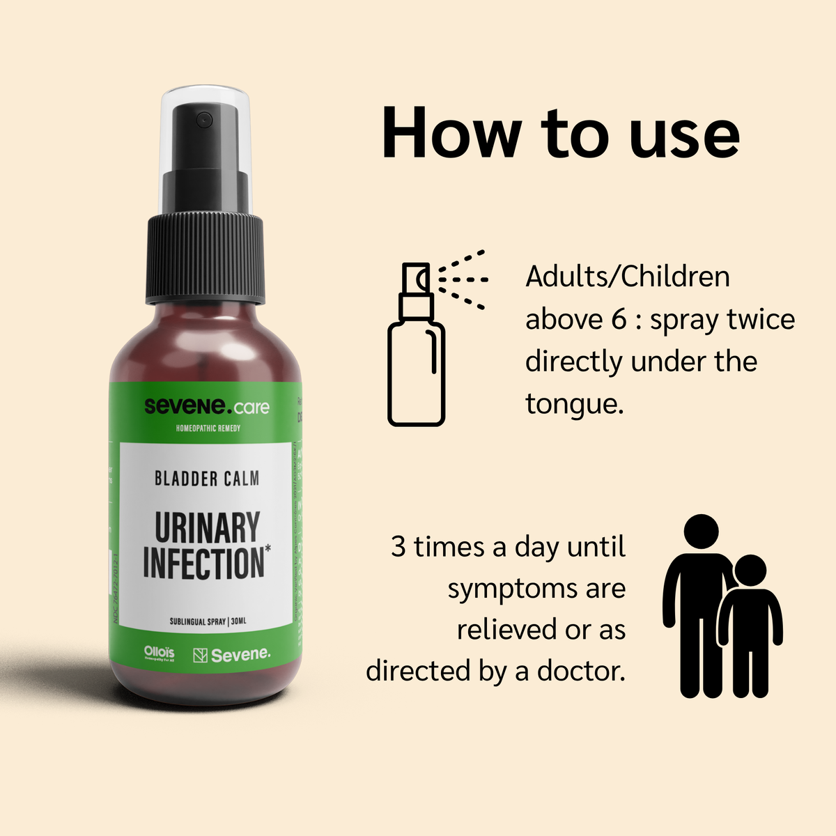 Bladder Calm – Homeopathic Spray for Bladder & Urinary Comfort